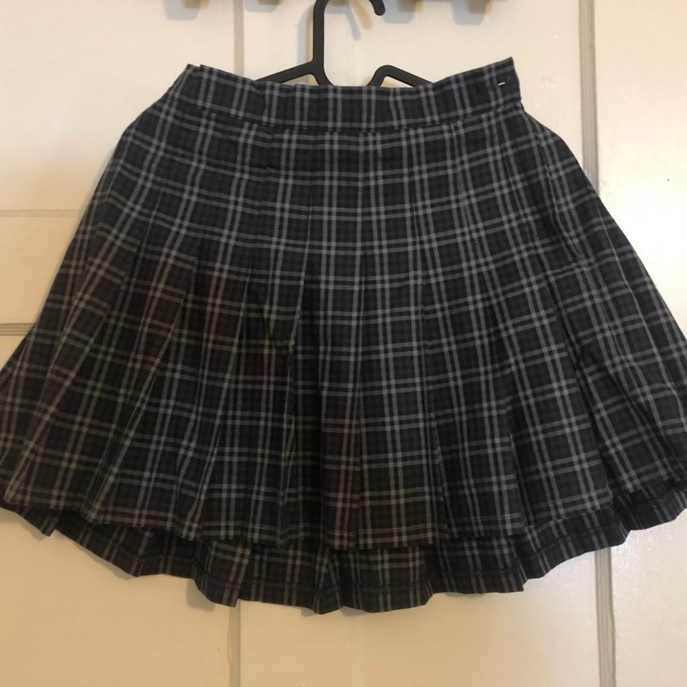 Aerie Plaid pleated skirt